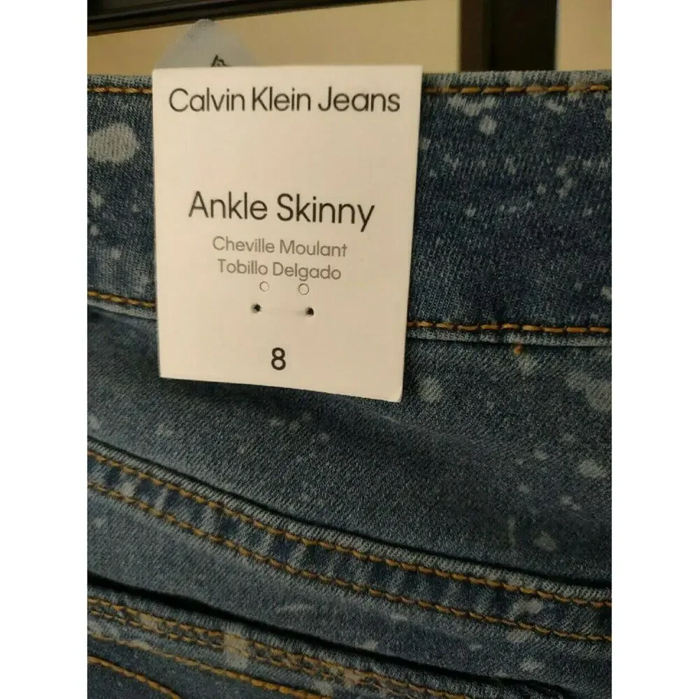 Nwt Calvin Klein Girls Jeans Size 8